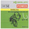 Rybářský háček Korum Xpert Power Hooks Barbless vel.8 10ks