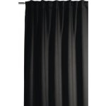 Zatemňovací závěs s řasící páskou Dimout Uni černý 245 x 140 cm – Hledejceny.cz