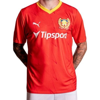 Puma Home Jersey Zbrojovka Brno fotbalový dres červená – Zboží Dáma