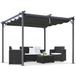 Garden Point GAP215 La Palma 3 x 3 x 2,3m antracit – Zboží Dáma Garden Point GAP215 La Palma 3 x 3 x 2,3m antracit – Zboží Dáma