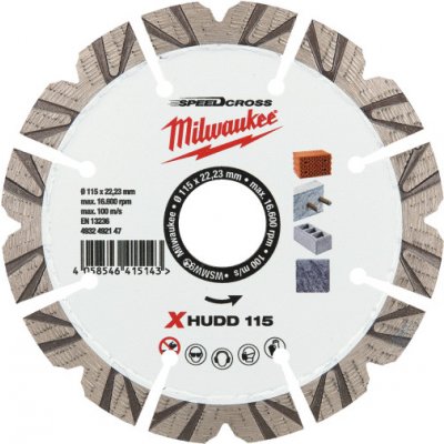 Milwaukee Diamantový rozbrušovací kotouč 115 mm 4932492147 – Zboží Dáma