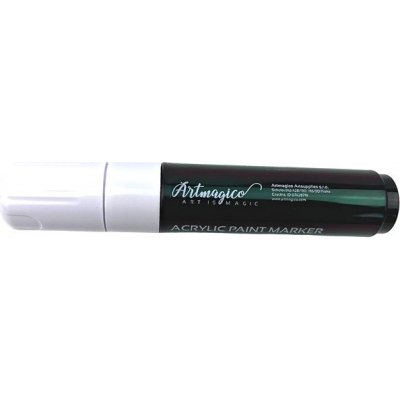 Artmagico Jumbo akrylový popisovač 15 mm bílý – Zboží Dáma