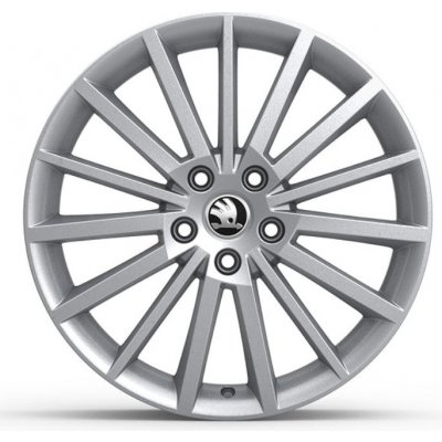 Škoda Turini 7,5x18 5x112 ET51 silver – Zbozi.Blesk.cz