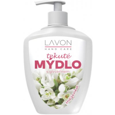 Lavon Snowdrop tekuté mýdlo s pumpičkou 500 ml – Hledejceny.cz