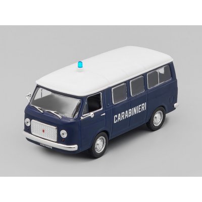 DeAgostini Fiat 238 Minivan Carabinieri 1965 časopis s modelem 2 1:43 – Zboží Mobilmania