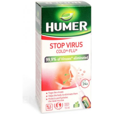 Humer Stop Virus nosní sprej 15 ml