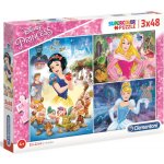 Clementoni Supercolor Princezny 3 x 48 dílků – Zbozi.Blesk.cz