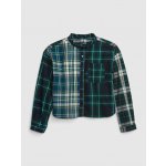 GAP Košile dětská Zelená Dívčí – Zboží Mobilmania