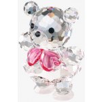 Preciosa Skleněná figurka Medvídek z českého křišťálu Preciosa, růžový – Hledejceny.cz