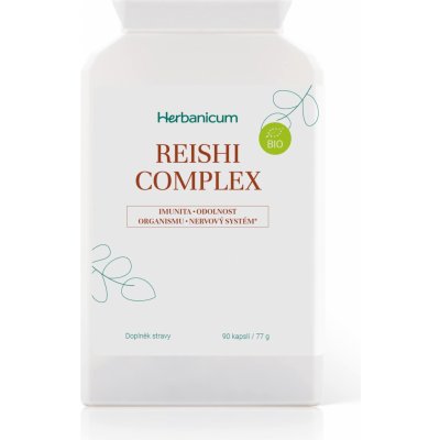 Herbanicum Reishi complex bio 90 kapslí – Hledejceny.cz
