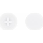 Plastová krytka na šrouby/vruty TX20 bílá pr. 11,5 mm, 30 ks – Hledejceny.cz