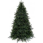 LAALU Vánoční stromek 3D jedle Merlin 210 cm se SMART LED OSVĚTLENÍM – Sleviste.cz