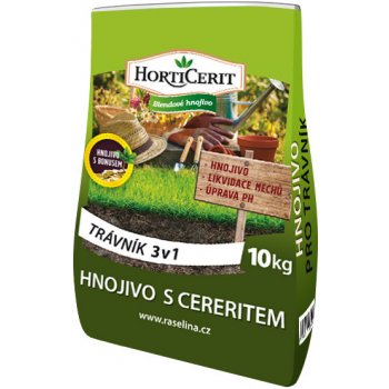 Horticerit Hnojivo pro trávník 3v1 10 kg