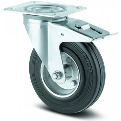 Tente Průmyslové kolečko 100 mm otočné s brzdou 710 – Hledejceny.cz