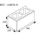 BEST Zdicí tvarovka Best LUNETA IV 20 cm přírodní – Hledejceny.cz