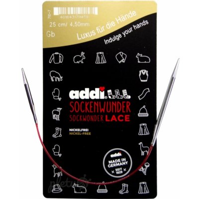 Addi Ponožkové jehlice addiSockenwunder 25 cm / 2 mm – Zboží Dáma