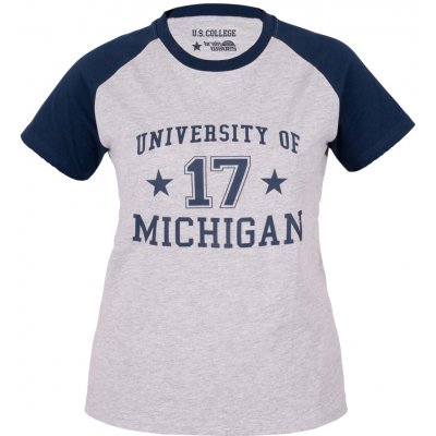 Dámské triko US College Sports Michigan – Zboží Dáma