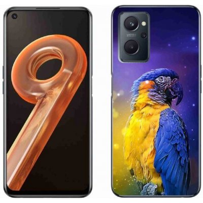 Pouzdro mmCase Gelové Realme 9i - papoušek ara 1