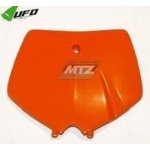 Tabulka přední KTM 125+250+360+380SX + 125+200+250+300+360+380EXC / 99-02 + 400+450+520SX+EXC / 00-02 - barva oranžová UF3063-07 – Hledejceny.cz