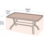 MAT GROUP Plachta krycí na obdélníkový 8místný stůl 200x114x71cm, PE 90g/m2 – Hledejceny.cz