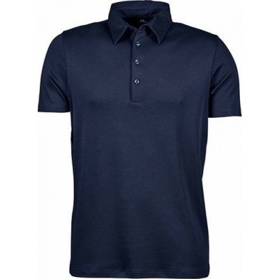 Tee Jays Strečová pánská polokošile z prémiové bavlny Pima modrá námořní TJ1440 – Zboží Mobilmania