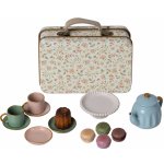 Maileg Čajový set v kufříku pro myšky Maileg Merle 14 ks – Zboží Dáma