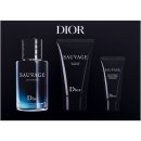 Christian Dior Sauvage EDP 60 ml + sprchový gel 50 ml + hydratační krém na obličej a vousy 20 ml dárková sada