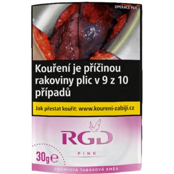 Tabák cigaretový RGD Pink 30g x 10 ks