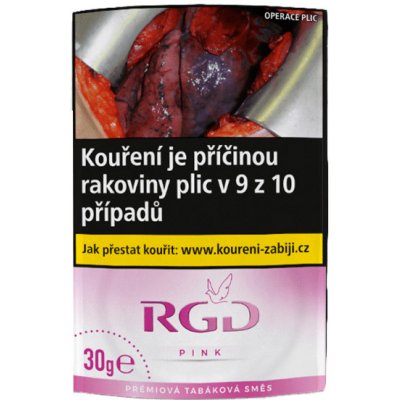 Tabák cigaretový RGD Pink 30g x 10 ks