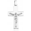 Přívěsky Olivie Stříbrný přívěsek Křížek Ježíš 3692