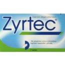 Volně prodejný lék ZYRTEC POR 10MG TBL FLM 7