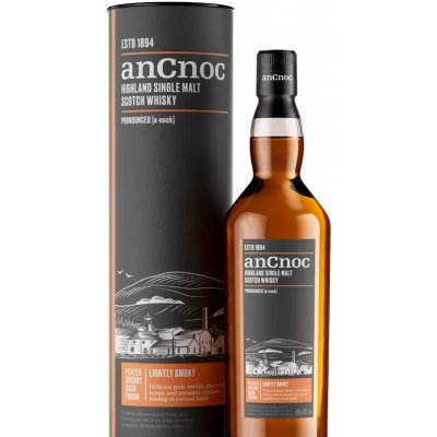 anCnoc Peated Sherry Cask Finish 40% 0,7 l (tuba) – Hledejceny.cz