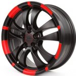 Ronal R59 7,5x17 5x114,3 ET40 black red | Zboží Auto