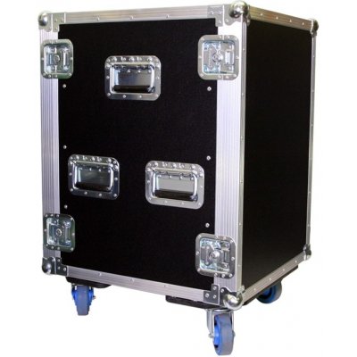 EXAFIX Flight case 15U kola BK