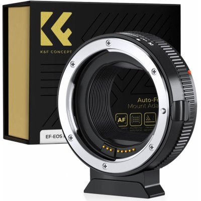 K&F Concept AF adaptér Canon EF/EF-S na Canon EOS-R – Zboží Živě