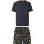 Livergy pánské pyžamo světle šedá / navy modrá – Zboží Dáma
