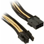 SilverStone kabel 8-pin PCI 6+2-pin PCIe 25 cm černo-zlatá SST-PP07-PCIBG – Zbozi.Blesk.cz