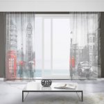 IMPAR Záclony Londýn art (Rozměr záclony: 150x250) – Hledejceny.cz