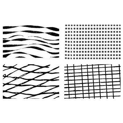 Creatoys Gelová razítka textura geometrie – Zboží Mobilmania