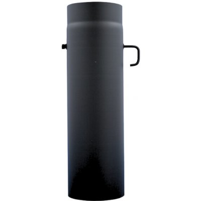 Kovoblesk Trubka kouřová s klapkou 145mm / 0,50m, tl. 1,5mm 3011442 – Hledejceny.cz
