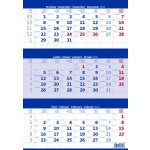 Nástěnný Helma Tříměsíční modrý 2026 – Zboží Dáma