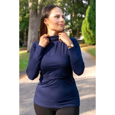 Jsem máma Bambusový kojicí rolák modrý – Zboží Mobilmania