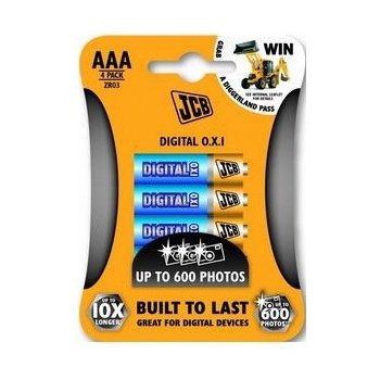 JCB OXI DIGITAL AAA 4ks JCB-LR03OXI-4B