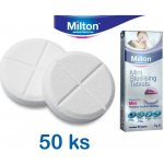 Milton sterilizační tablety 50 ks – Zboží Dáma