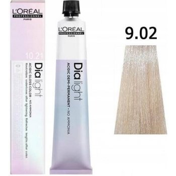 L'Oréal Dialight tónovací přeliv 9.02 perleťový mléčný koktejl 50 ml