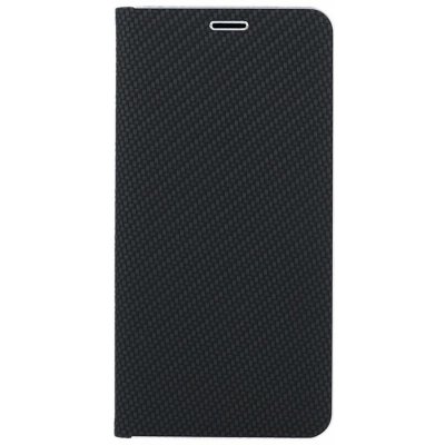 Pouzdro TopQ Xiaomi Redmi Note 10 5G knížkové Luna Carbon Book černé 122634 (kryt neboli obal na mobil Xiaomi Redmi Note 10 5G)