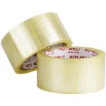 Czechobal s.r.o. HOTMELT Lepící balicí páska 75 mm x 66 m transparent – Hledejceny.cz