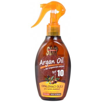 SunVital Argan Oil opalovací olej SPF10 MR 200 ml