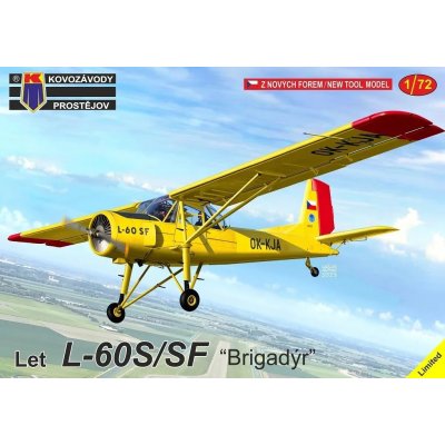 Kovozávody Prostějov Let L-60S/SF 'Brigadýr' 4x camo 1:72 – Zboží Dáma