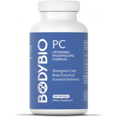 BodyBio PC Liposomální Phospholipid Complex 100 kapslí – Hledejceny.cz